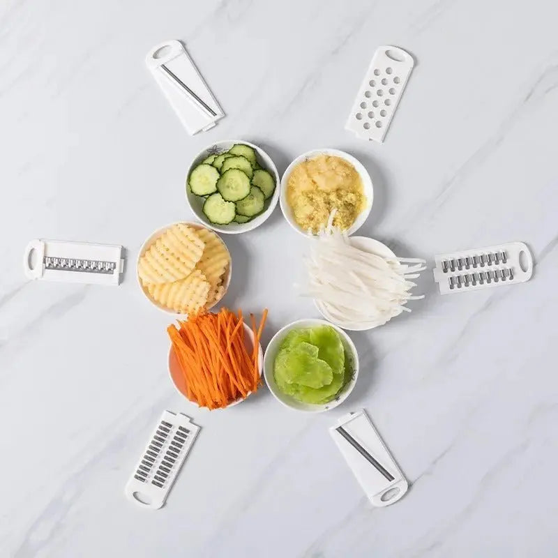 Mandoline Cuisine Multifonction 12 - en - 1 - cuisine inspirante