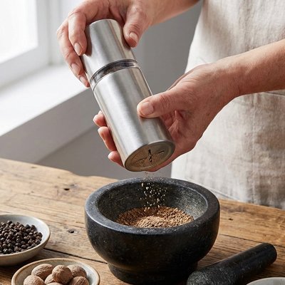 Moulin à épice universel - cuisine inspirante