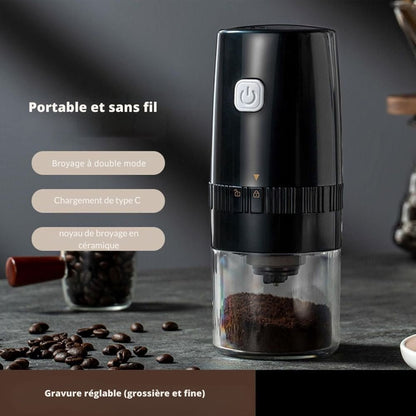 Moulin à café électrique rechargeable - cuisine inspirante