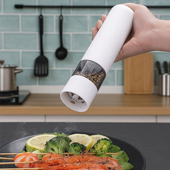 Moulin à poivre électrique | Lumineux - cuisine inspirante