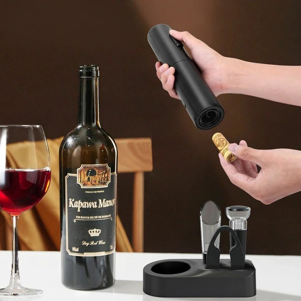 Ouvre bouteille électrique rechargeable - cuisine inspirante