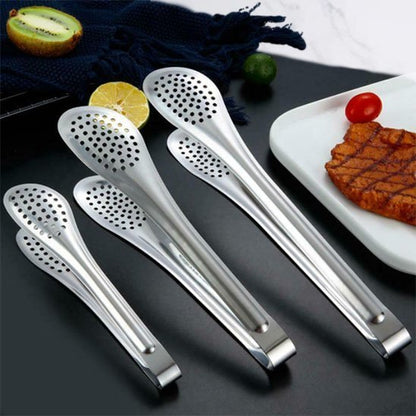 Pince cuisine | Acier Inox - cuisine inspirante