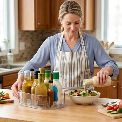 Plateau tournant - Rotatif Organisateur - cuisine inspirante