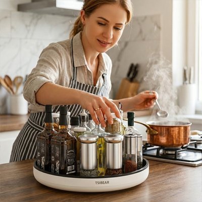Plateau tournant | Rotatif Tsibear - cuisine inspirante