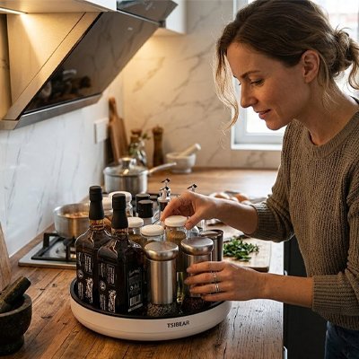 Plateau tournant | Rotatif Tsibear - cuisine inspirante