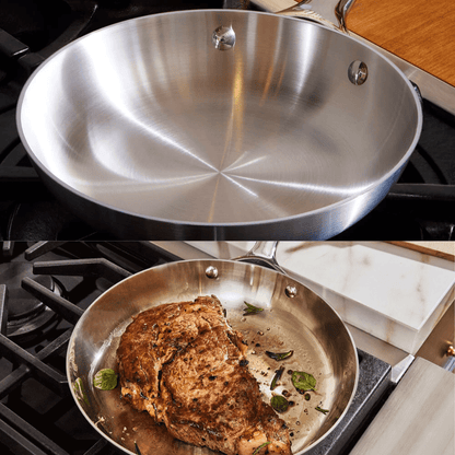 Poêle inox | Clads - cuisine inspirante