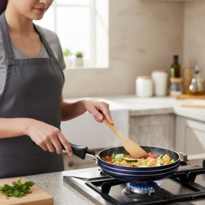 Poele a frire antiadhésive - cuisine inspirante
