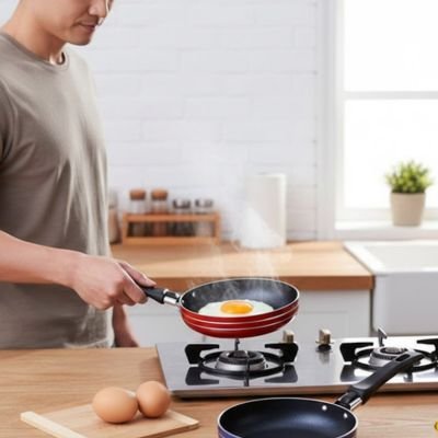 Poele a frire antiadhésive - cuisine inspirante