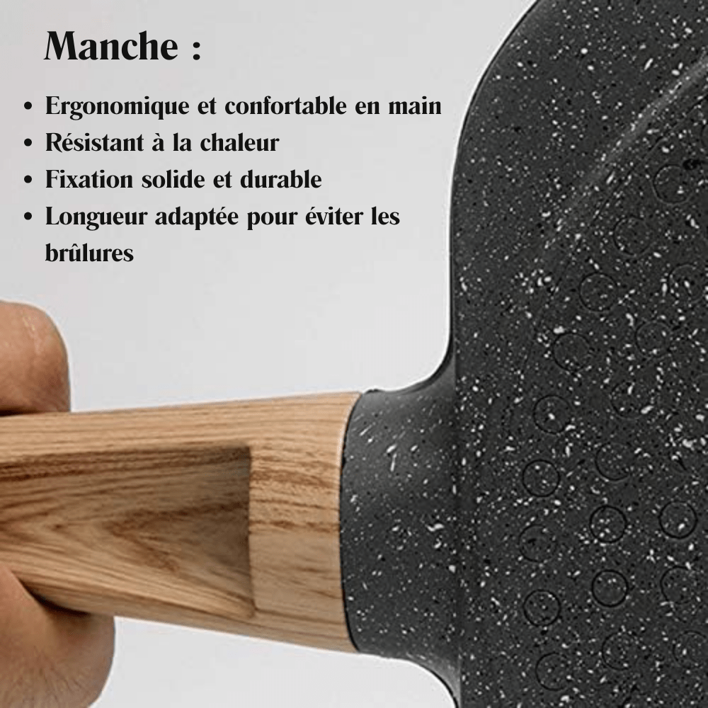 POELE A PANCAKE ANTIADHÉSIVE - 4 COMPARTIMENTS - cuisine inspirante