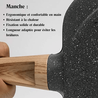 POELE A PANCAKE ANTIADHÉSIVE - 4 COMPARTIMENTS - cuisine inspirante