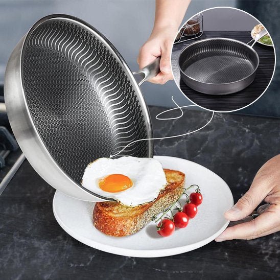 Poêle en inox | Excellence Premium - cuisine inspirante