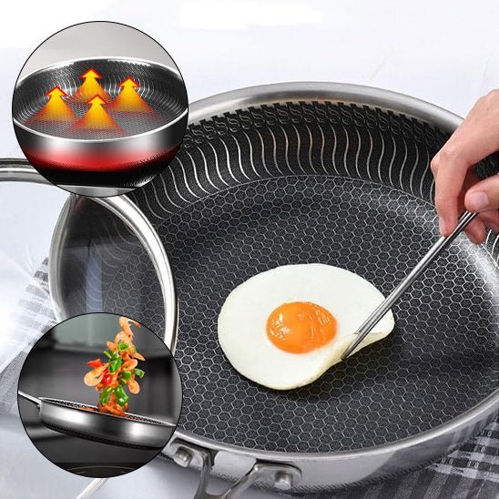 Poêle en inox | Excellence Premium - cuisine inspirante