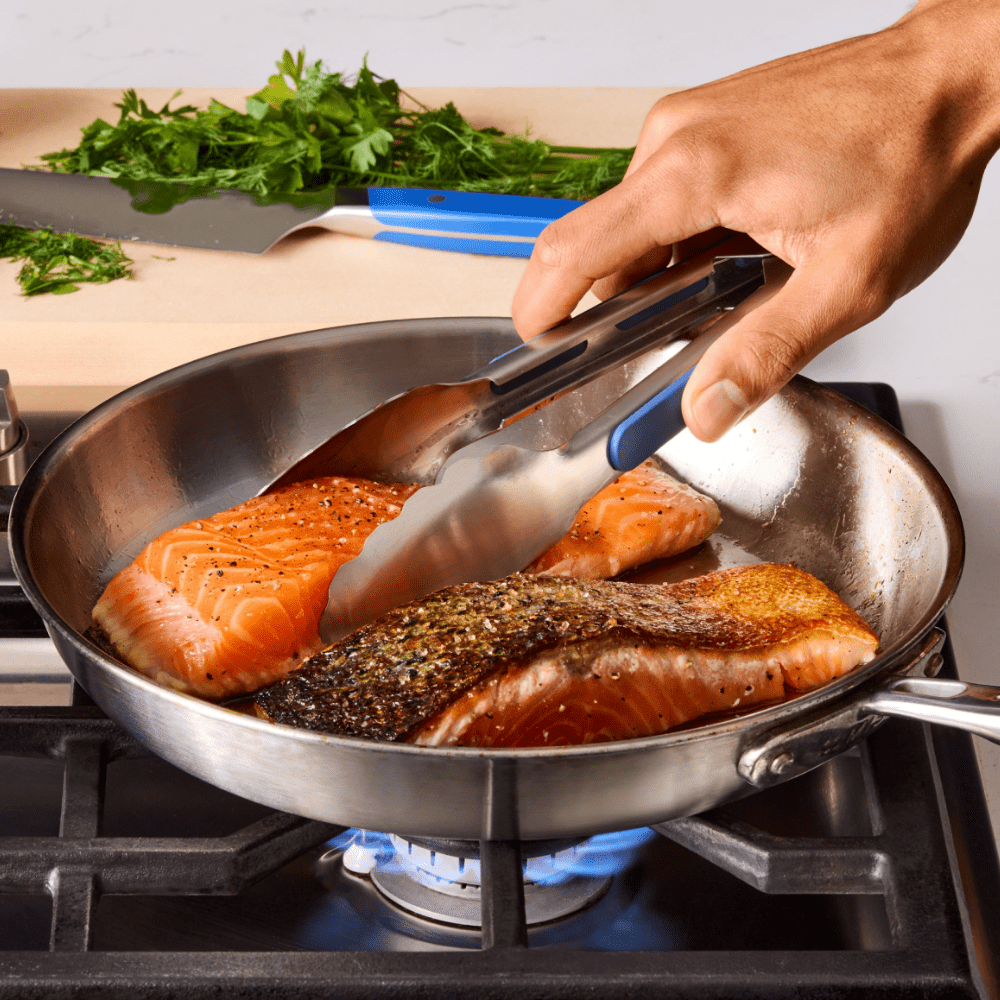 Poêle inox | Clads - cuisine inspirante