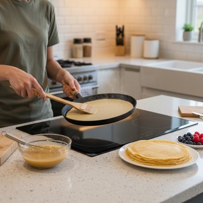 Poêle à crêpes antiadhésive - cuisine inspirante
