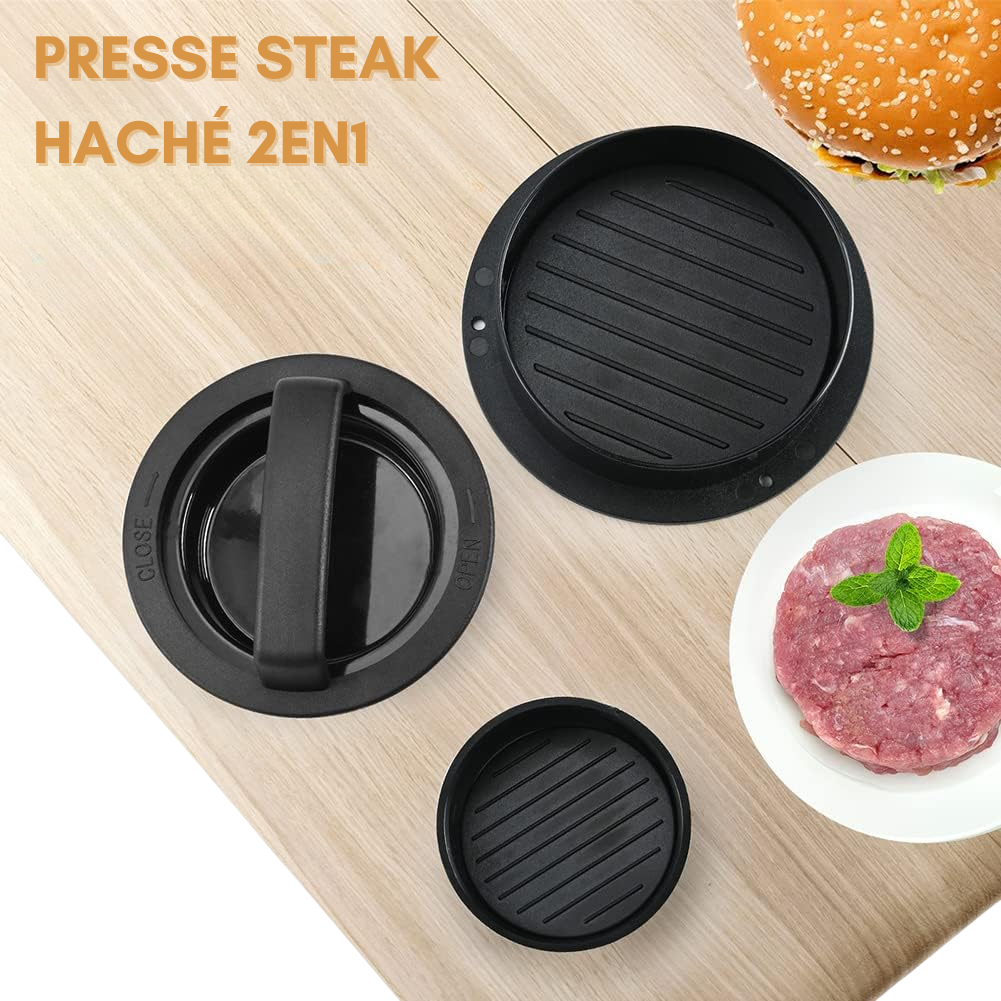 Presse Steak Haché 2en1