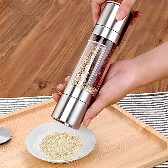 moulin à poivre et à sel | Premium Réglable - cuisine inspirante