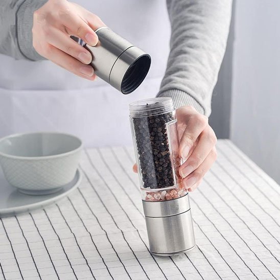 moulin à poivre et à sel | Premium Réglable - cuisine inspirante