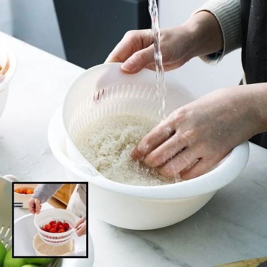 Passoire anti - éclaboussures | KitchenEase - cuisine inspirante