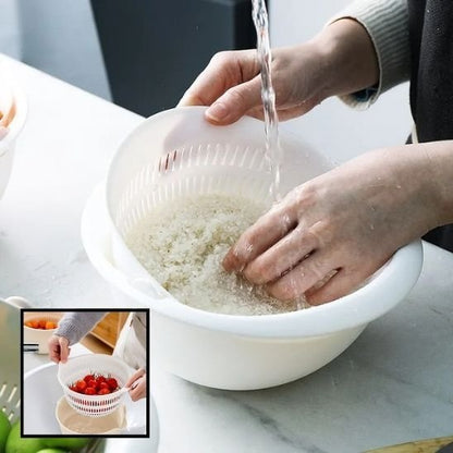 Passoire anti - éclaboussures | KitchenEase - cuisine inspirante