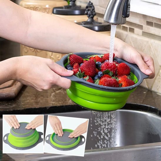 Passoire pliable | KitchenEco - cuisine inspirante
