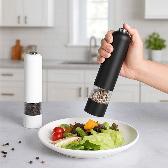 Moulin à poivre électrique | Lumineux - cuisine inspirante