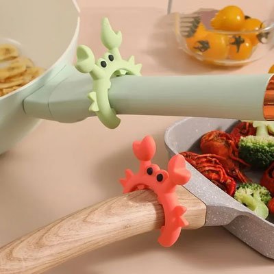 Repose cuillere en silicone | Crabe - cuisine inspirante