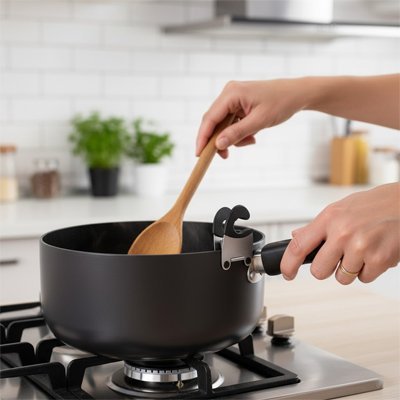 Repose cuillère | clip de fixation anti - brûlures - cuisine inspirante