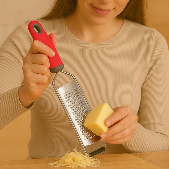 Râpe à fromage manuelle - cuisine inspirante