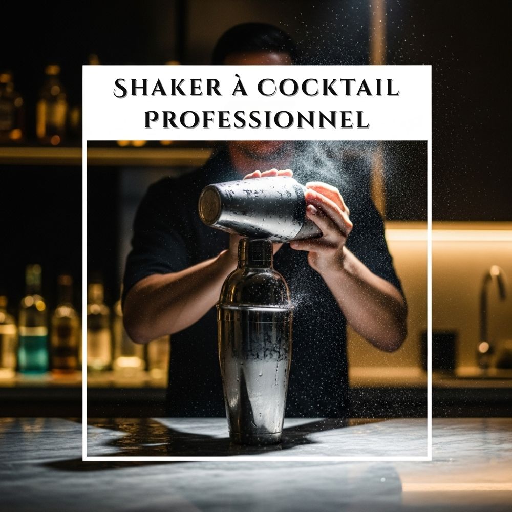 shaker à cocktail pour soirée 