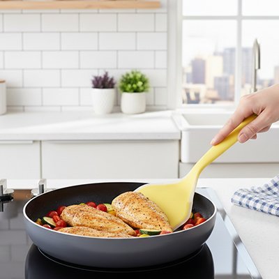 Spatule en silicone | Grande - cuisine inspirante