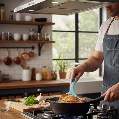 Spatule en silicone | Grande - cuisine inspirante