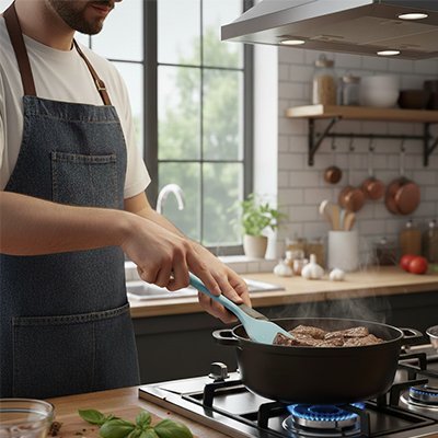 Spatule en silicone | Grande - cuisine inspirante