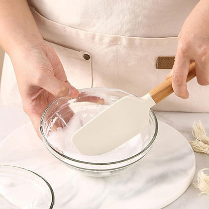 Spatule silicone - Manche long - cuisine inspirante