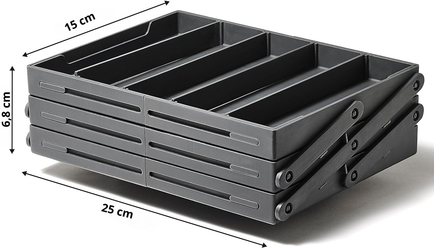 SmartOrganizer™ | Plateau de rangement multi-niveaux pour tiroir