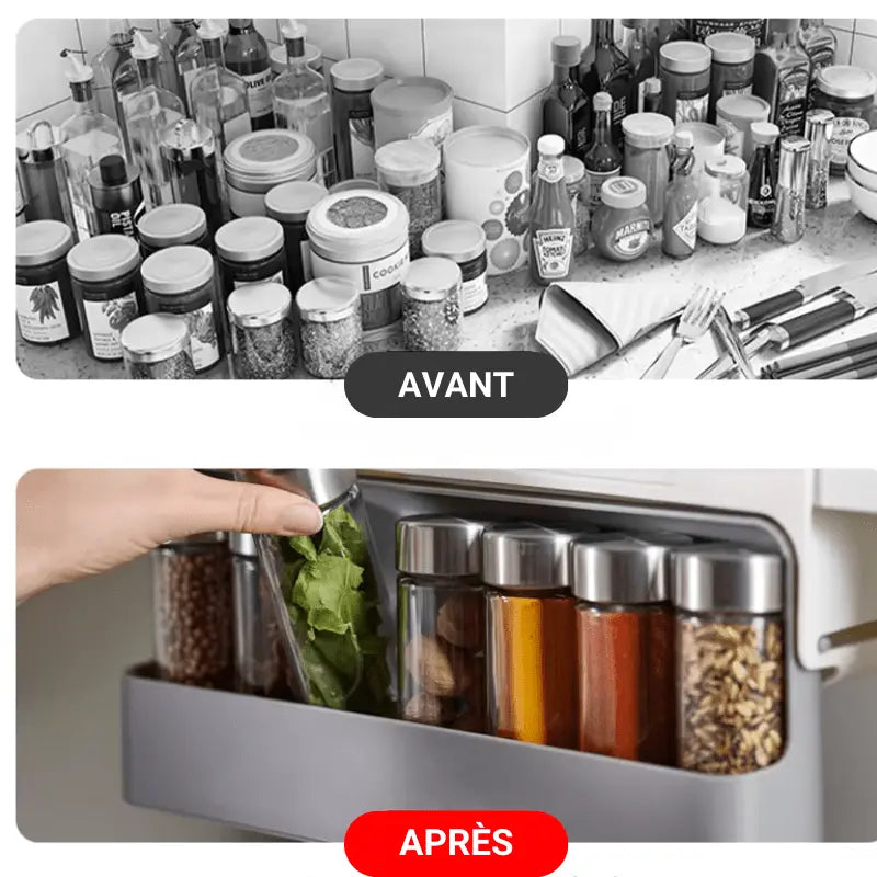 TIROIR À ÉPICES avant après