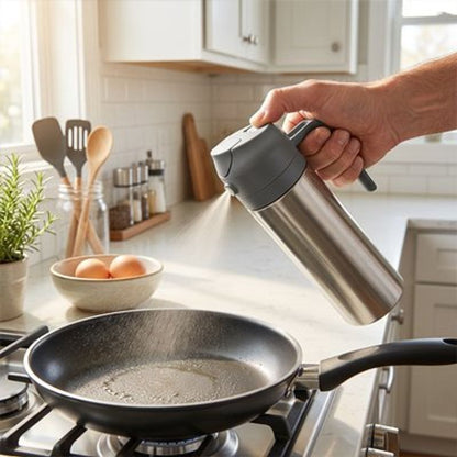 Spray d'huile d'olive, ustensile cuisine pratique