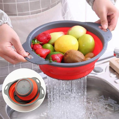 Passoire pliable, préparation culinaire facile