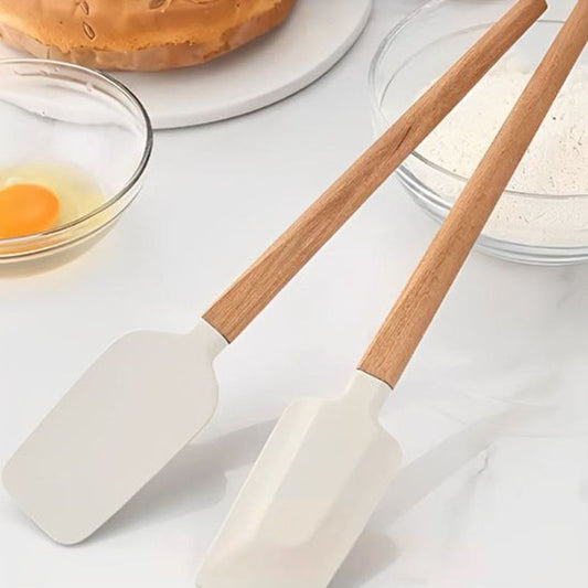 Spatule silicone - Manche long