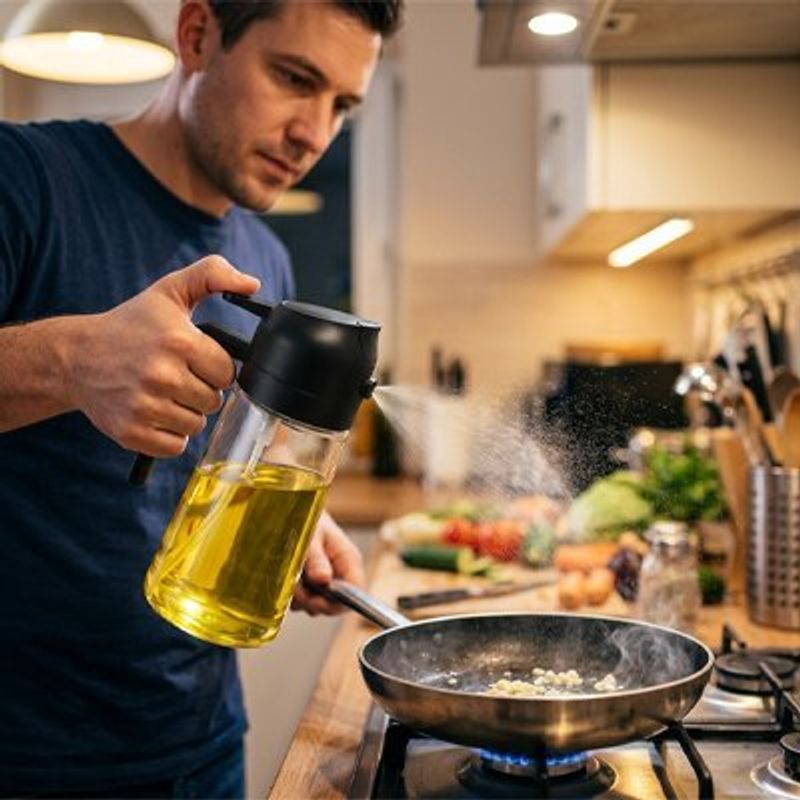 Vaporisateur huile Dosage Précis, préparation culinaire facile