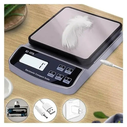 Balance cuisine numérique - Ecran LED - Rechargeable USB