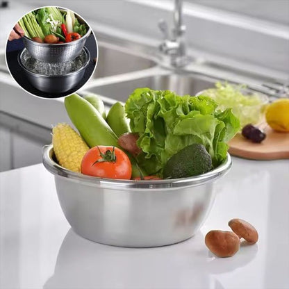 Passoire en inox, préparation culinaire facile