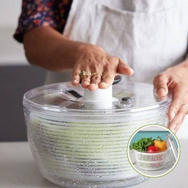 Essoreuse à Salade, préparation culinaire facile