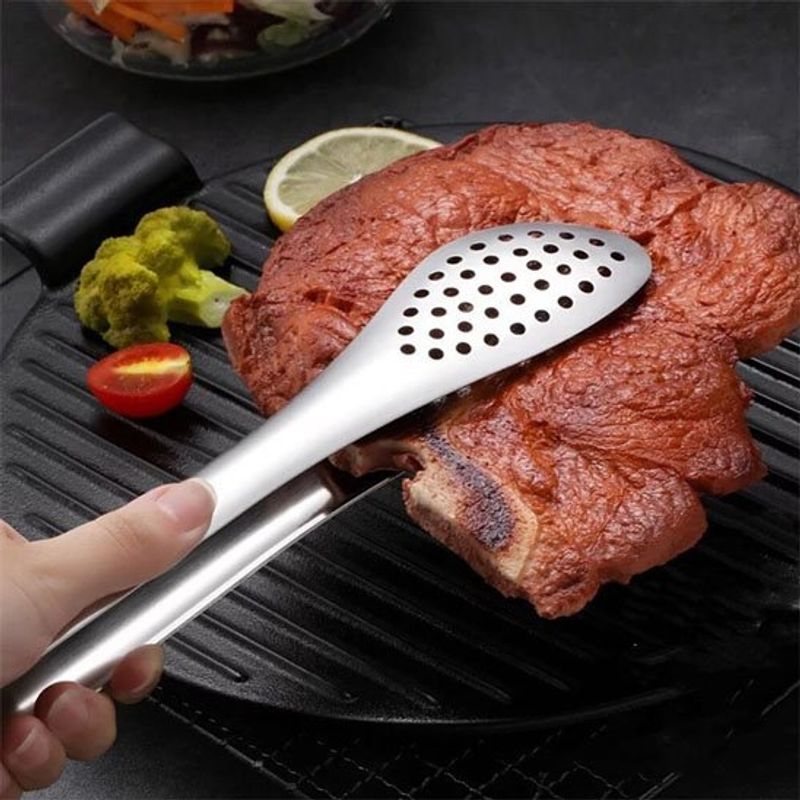 Pince cuisine Acier Inox, ustensile cuisine pratique