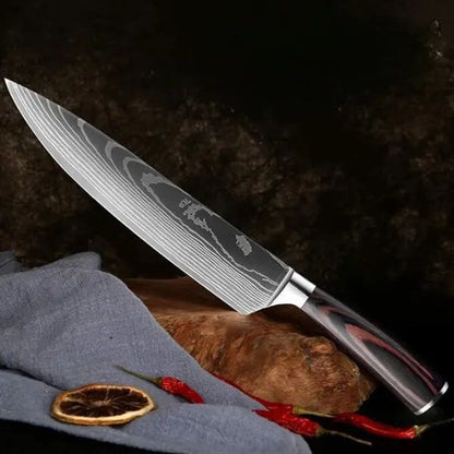 Couteau santoku, lame professionnelle