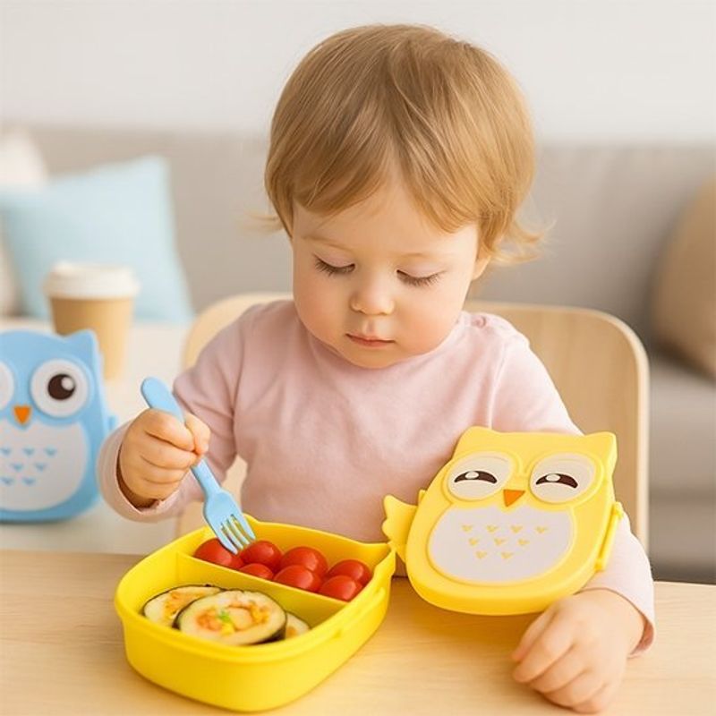 Lunch Box Enfant Ludique – Boîte Repas Étanche Facile à Ouvrir