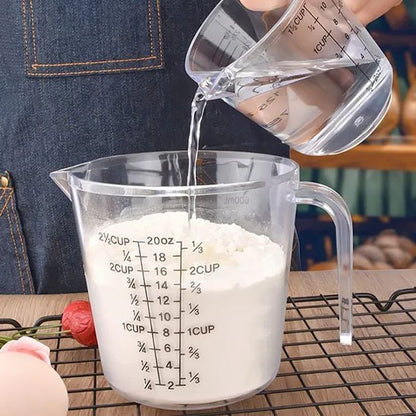 Verre doseur en verre - cuisine inspirante